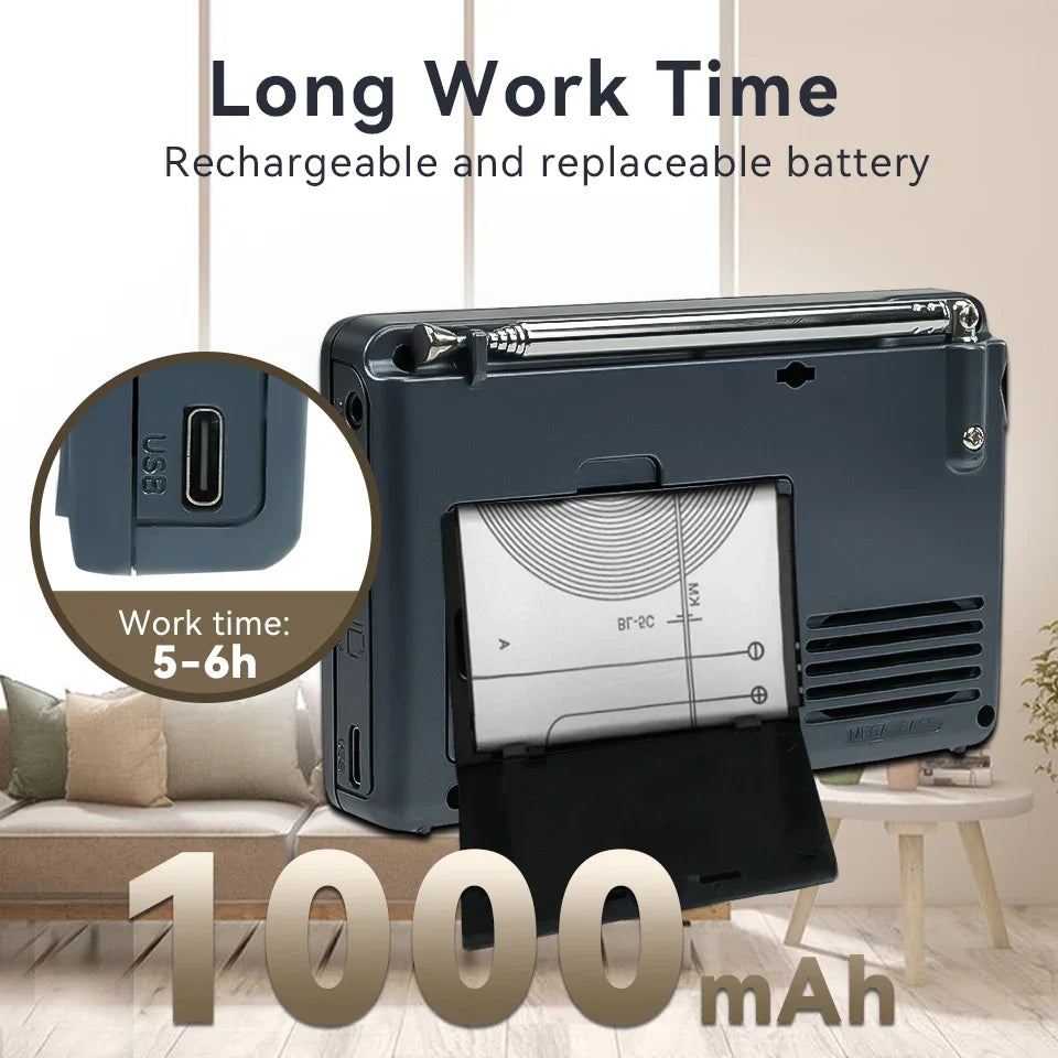 Compacte Draagbare Radio - EchoWave