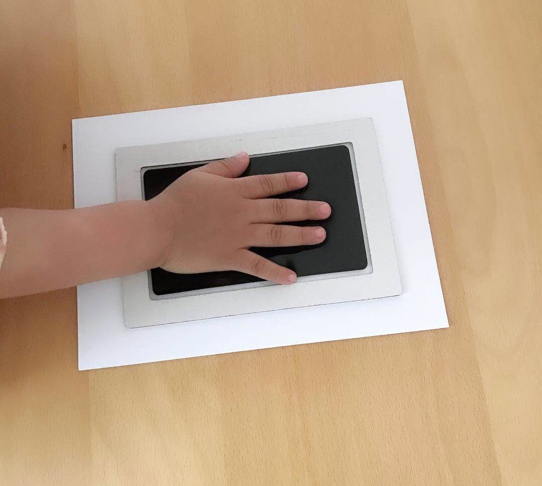 Persoonlijke Baby Handafdruk Kit - MiniMemento