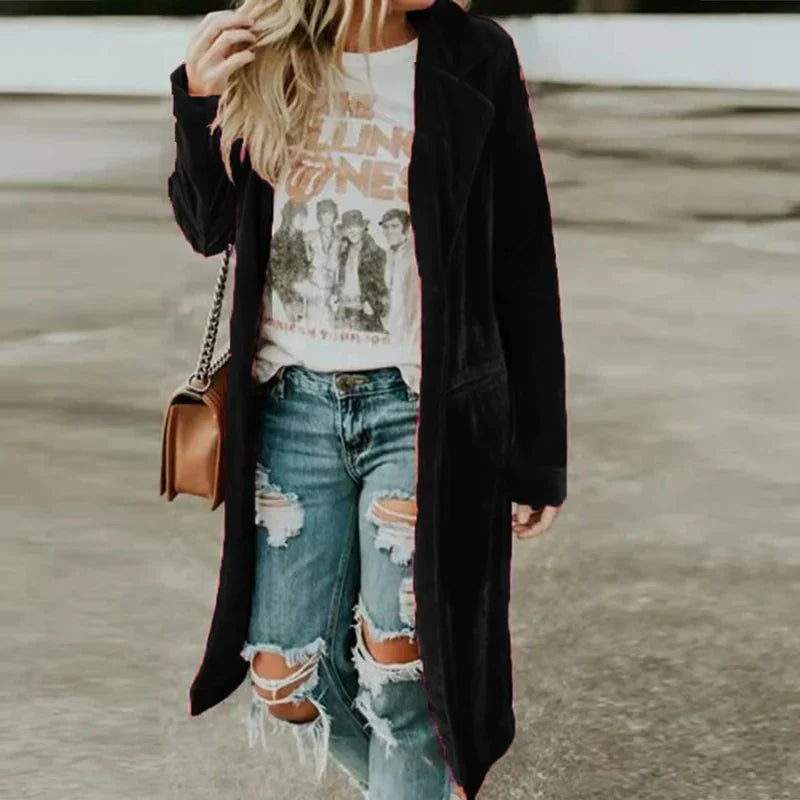 Fluwelen Damesjas - Valentina