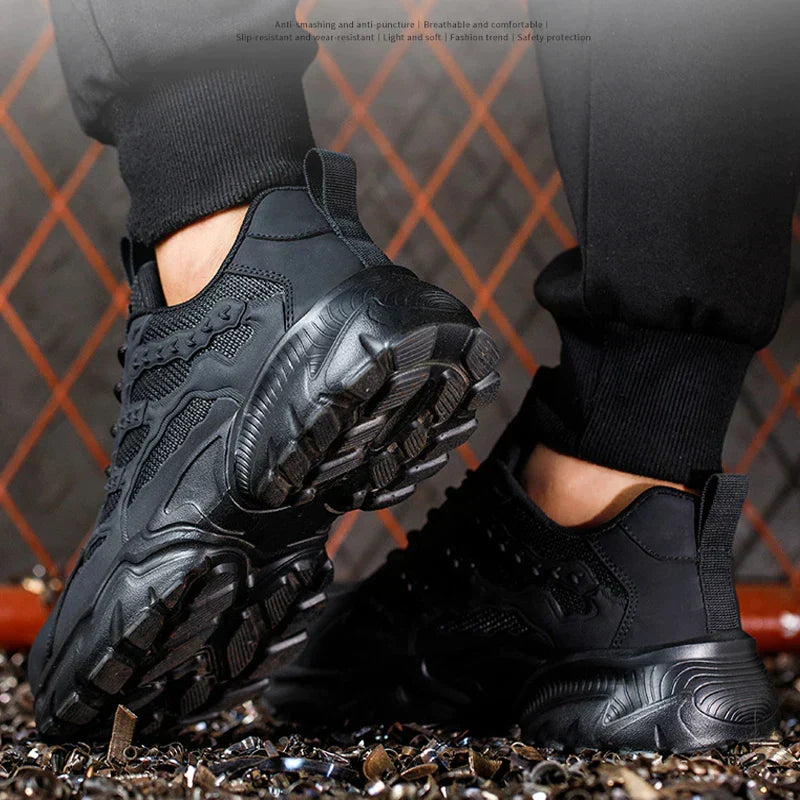 Heren Stalen Neus Werkschoenen - Rocco