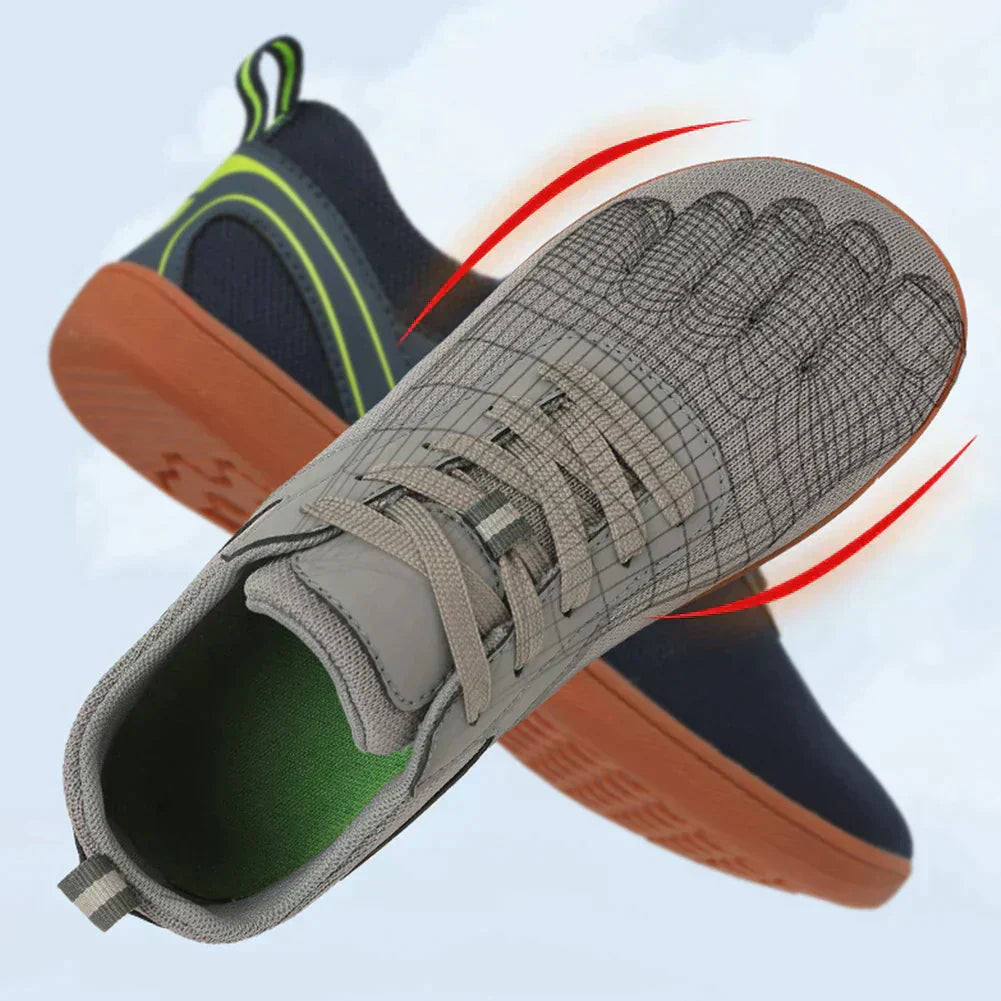 Uniseks barefoot schoenen met flexibele zool en ademend bovenmateriaal - Luno