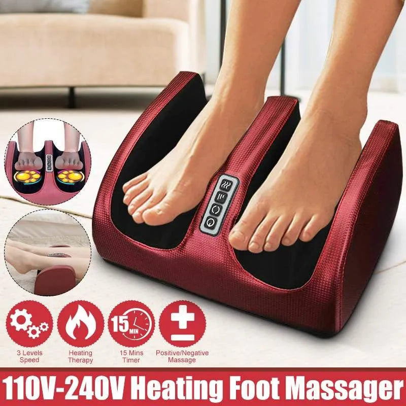Elektrische Voetmassager met Warmte en Shiatsu Therapie - RelaxFoot