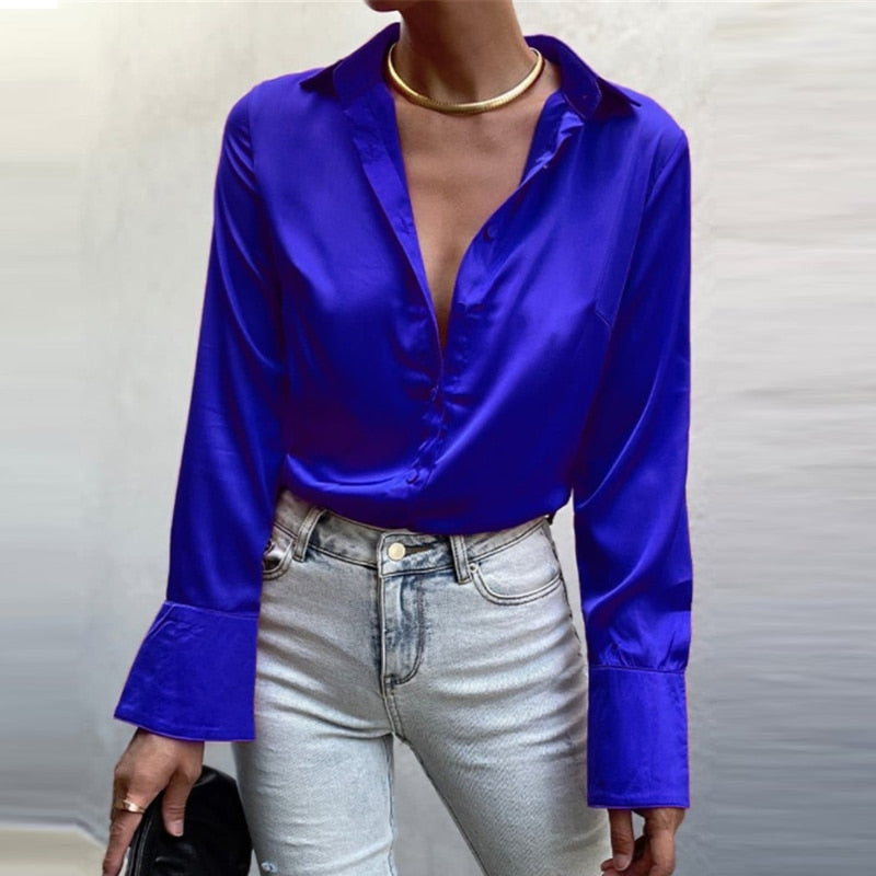 Sammie Satin Blouse | De perfecte blouse voor elke gelegenheid!