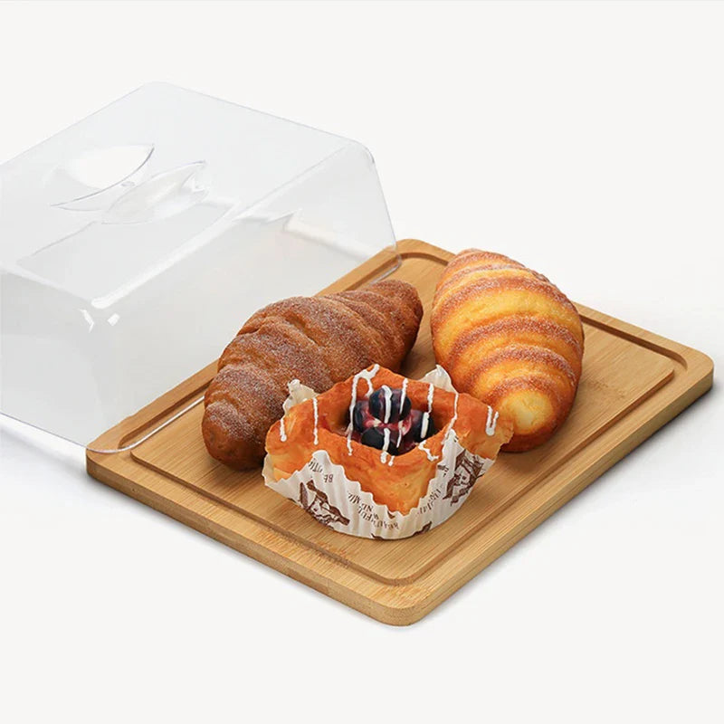 Rechthoekige Botervloot met Bamboe Deksel - FreshSeal