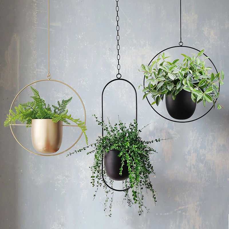 Stijlvolle Binnen- en Buiten Plantenhanger - LeafLuxe