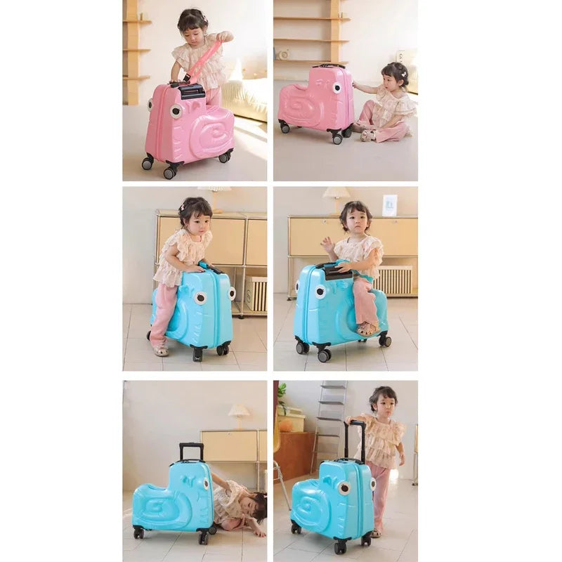 Kinderzitkoffer met Scooterfunctie – Napels