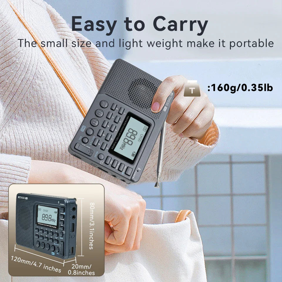 Compacte Draagbare Radio - EchoWave