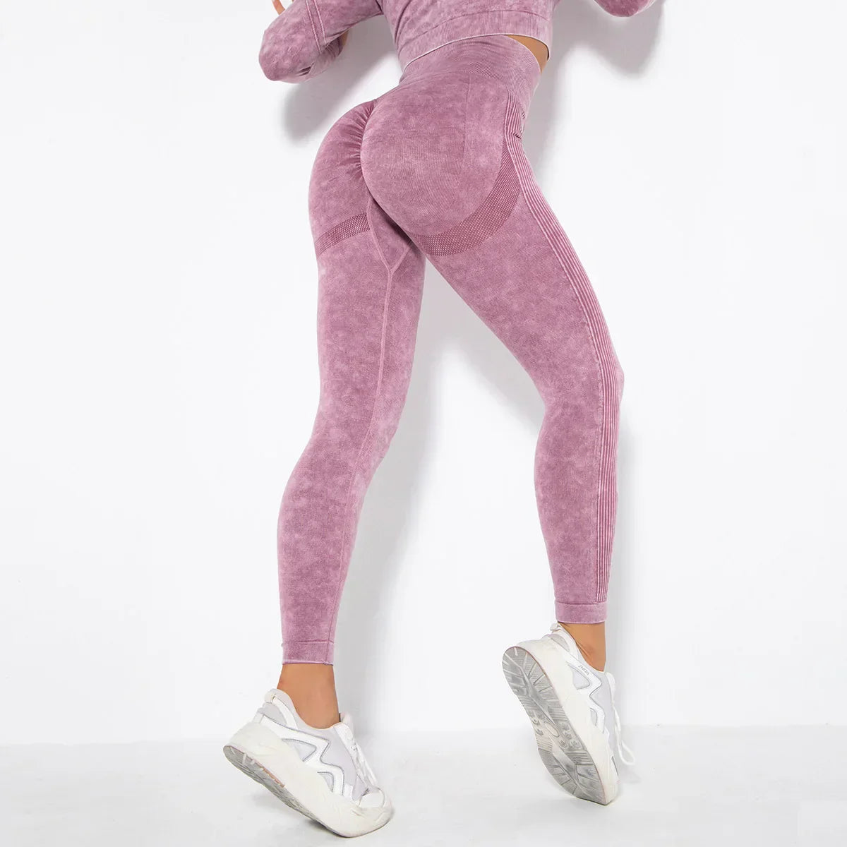 Naadloze Dames Yoga Set met Cropped Top - Nova