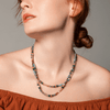 Edelsteen Choker Ketting - Isabella