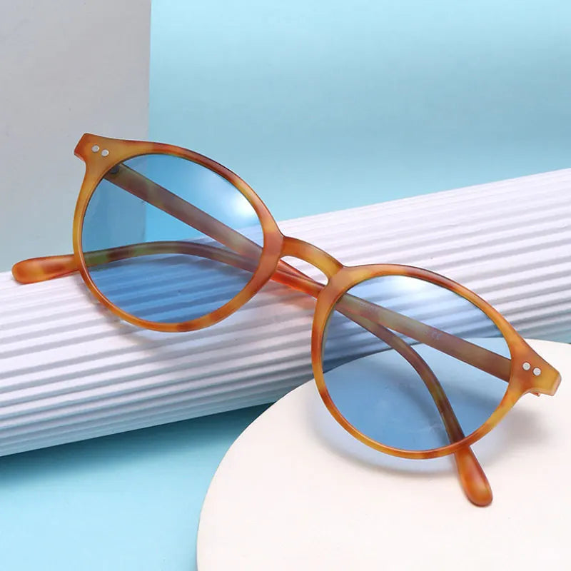 Retro Ronde Gepolariseerde Zonnebril - SunnyStyle