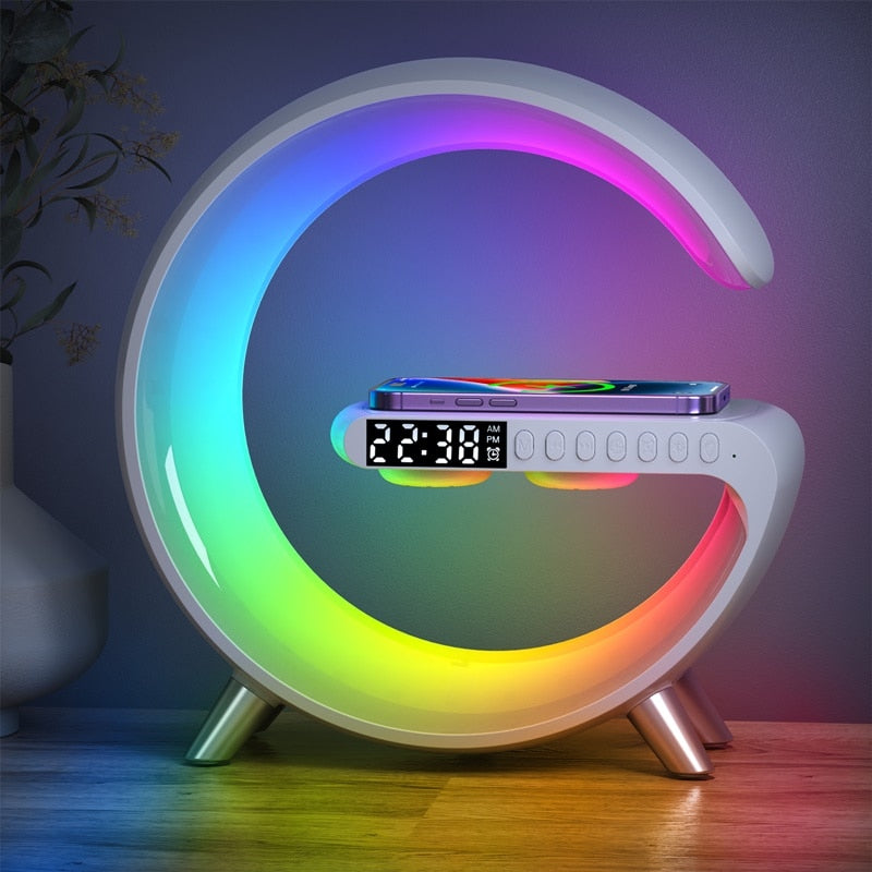 Draadloze Oplaadstation met Speaker - ChargeGlow