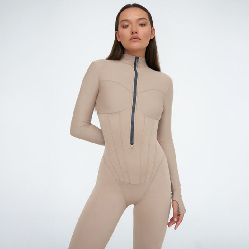 Comfortabele Catsuit met Rits - Luna