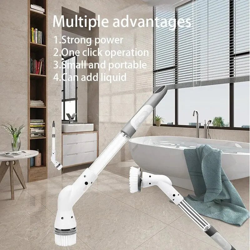 Compacte Draadloze Elektrische Reinigingsborstel - ElectraBrush