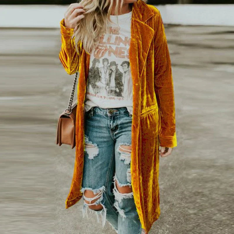 Fluwelen Damesjas - Valentina