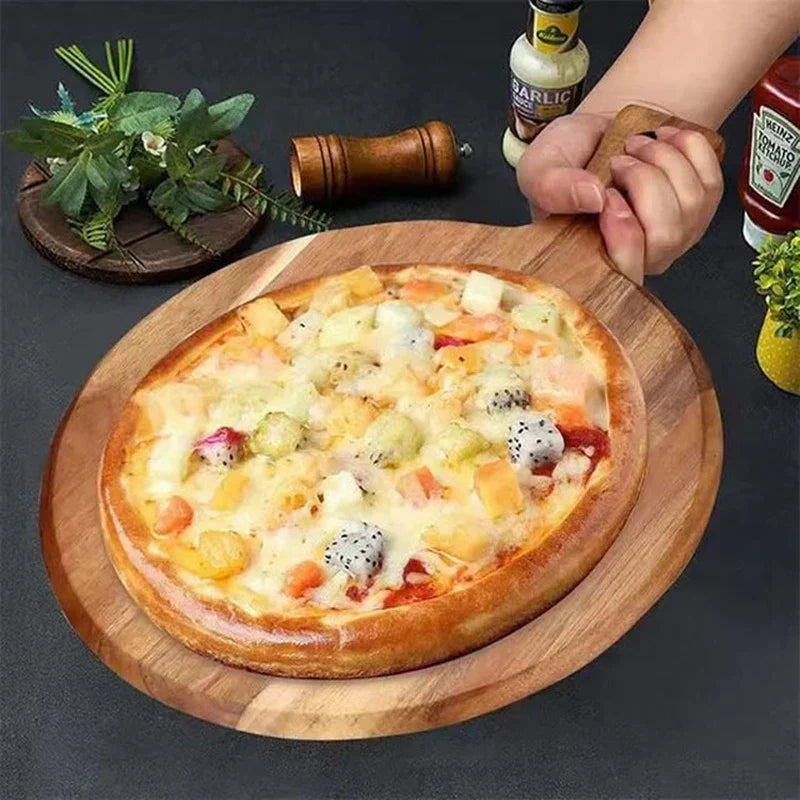 Acacia Houten Pizza Schep & Serveerplank - WoodStyle