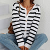 Gestreept Dames Herfstvest – Leona