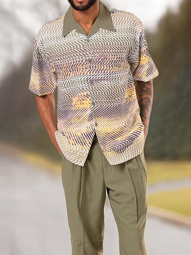 Stijlvolle herencostuumset voor warme dagen - SommerKlassiker