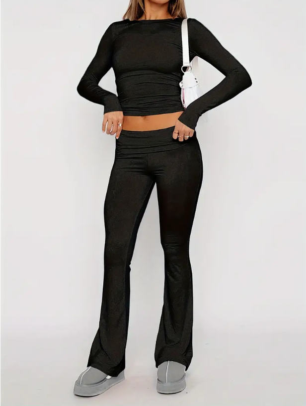 Comfortabele 2-Delige Flare Set – Nova