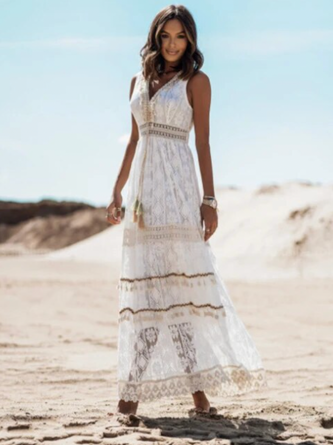 Bohemian Maxi Jurk - Luna