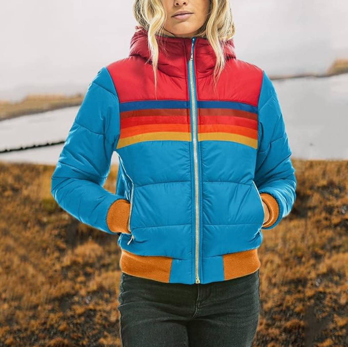 Retro Dames Parka - Isabella