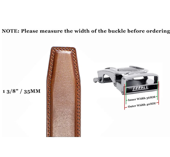 Herenriem met Automatische Gesp - Eleganzio