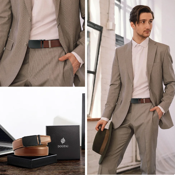 Herenriem met Automatische Gesp - Eleganzio