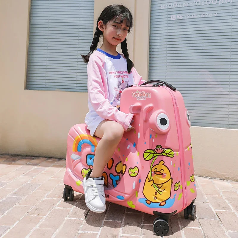 Kinderzitkoffer met Scooterfunctie – Napels