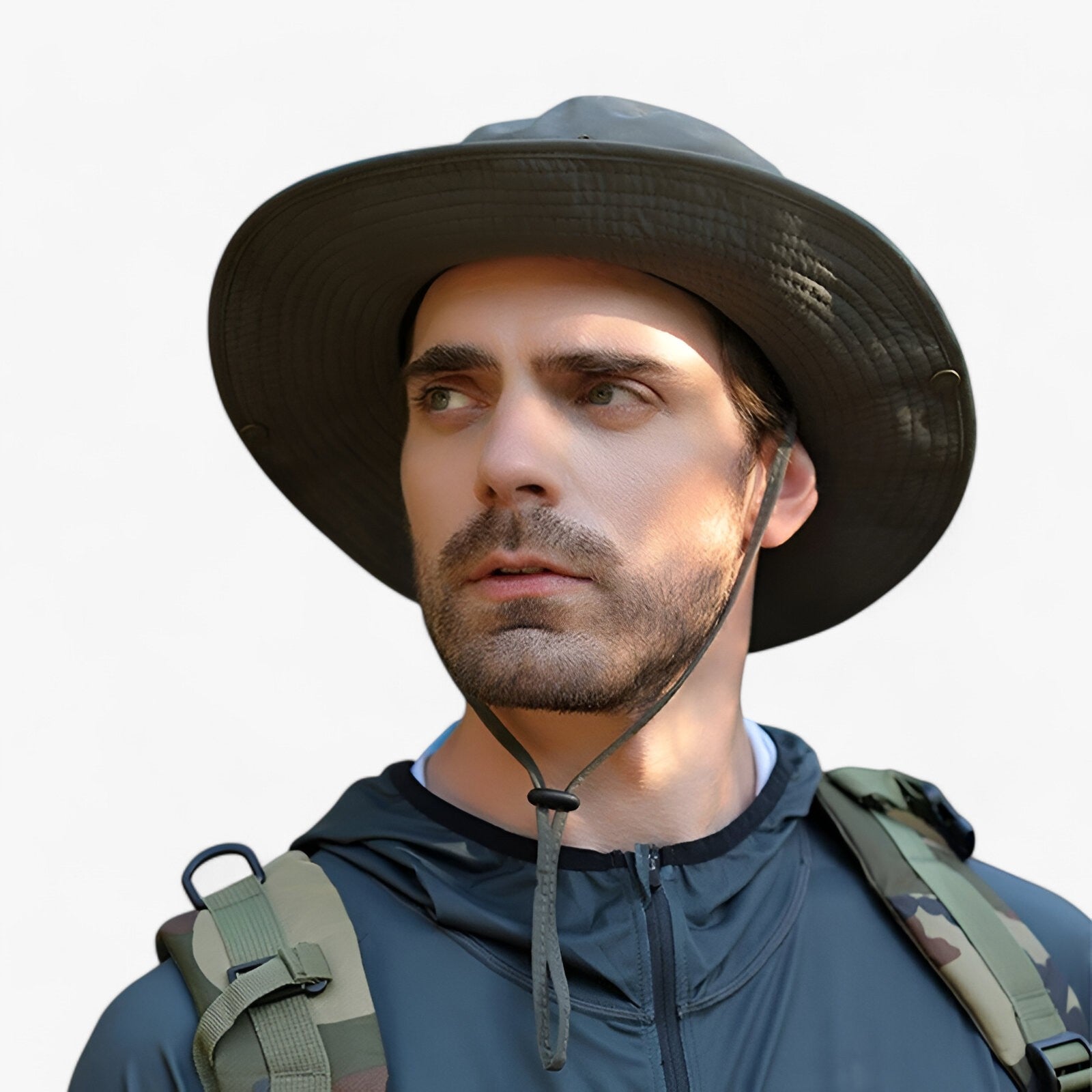 Uniseks UV-beschermende waterdichte bucket hat – Johnny