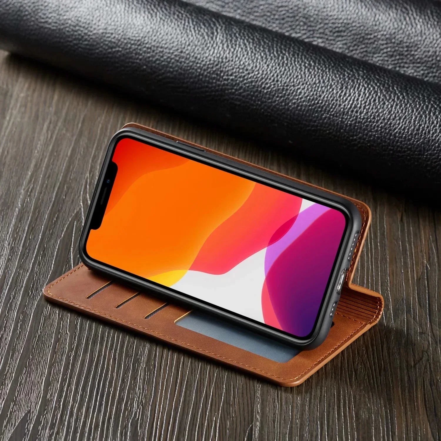 Magnetisch iPhone-hoesje – GripFold