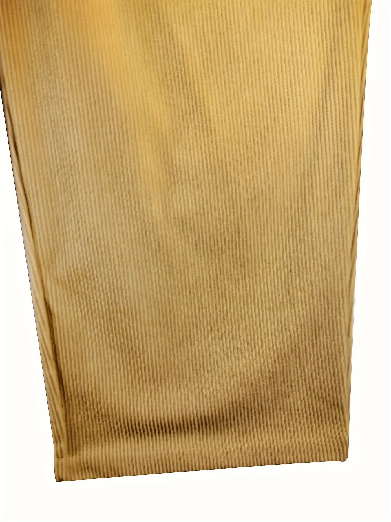 Dames Corduroybroek met hoge taille en rechte pasvorm – Elvira