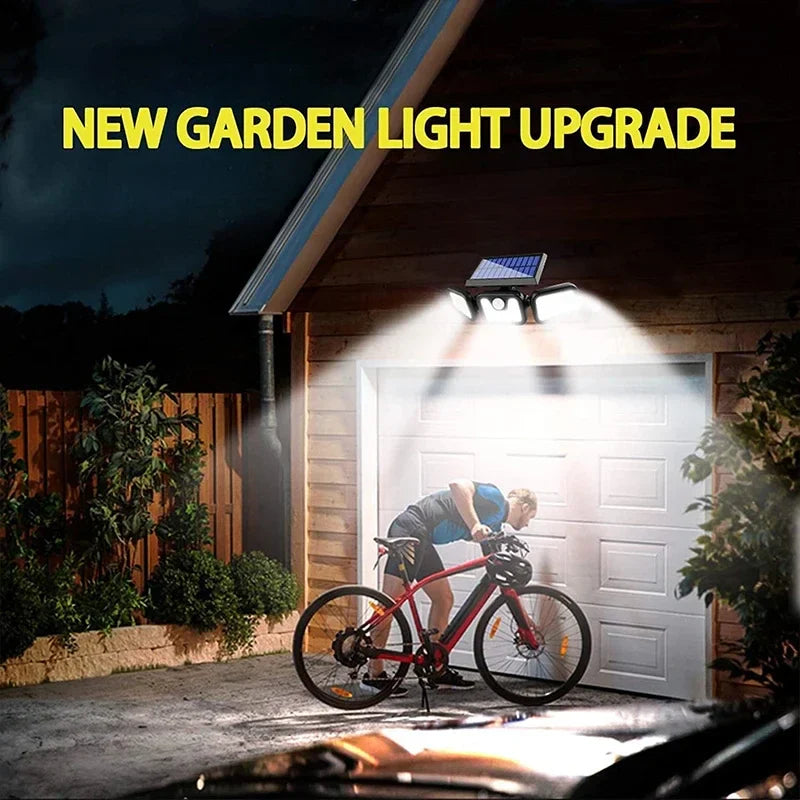 Zonne-Energie Wandlamp - EcoBright