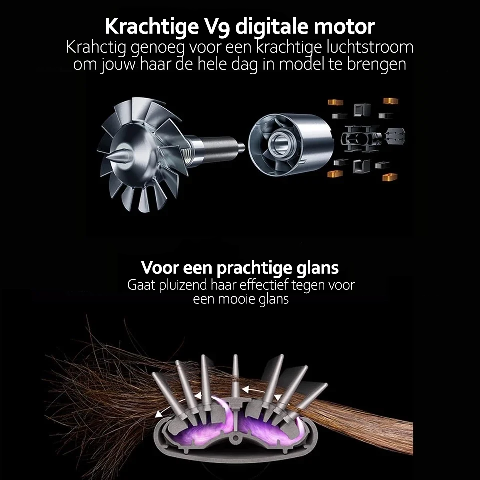 5-in-1 Multi Haarstyler met Ionische Technologie - AuraStyle