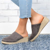Retro Chique Sleehak Sandalen - Vera