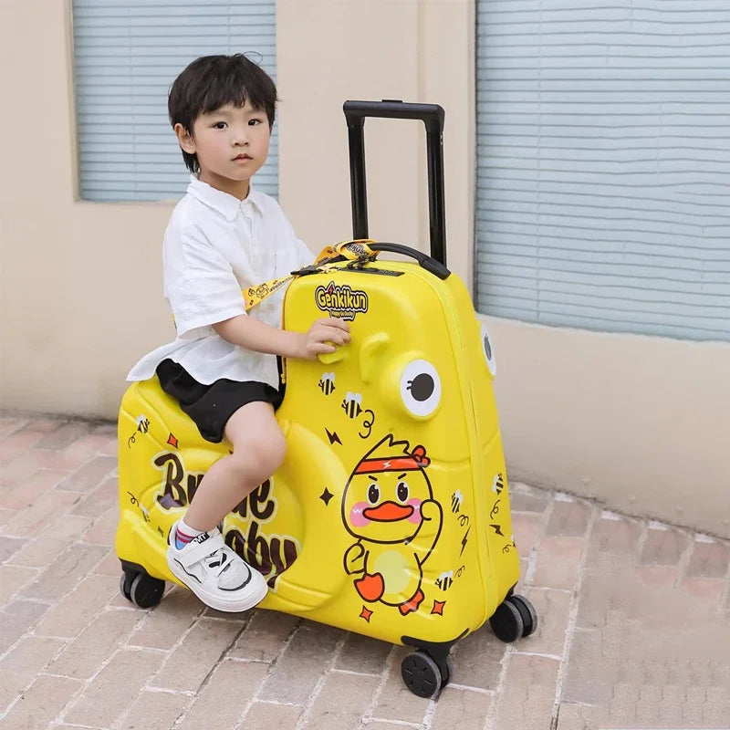 Kinderzitkoffer met Scooterfunctie – Napels