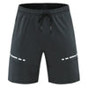 Sportieve & Stijlvolle Slim-Fit Trainingsshorts met Ritszakken – Kian