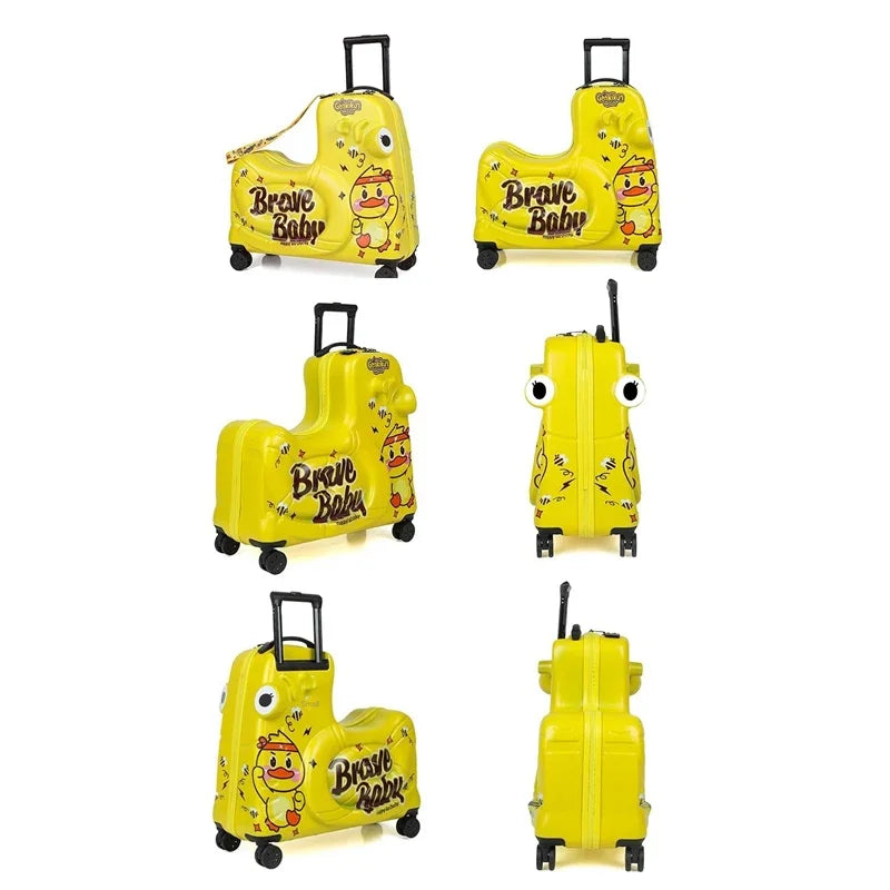 Kinderzitkoffer met Scooterfunctie – Napels