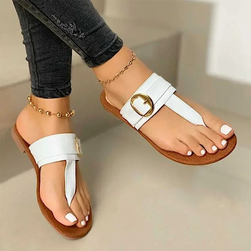 Zomerse Dames Clip-Toe Sandalen met Lichtgewicht Pasvorm – Nayela