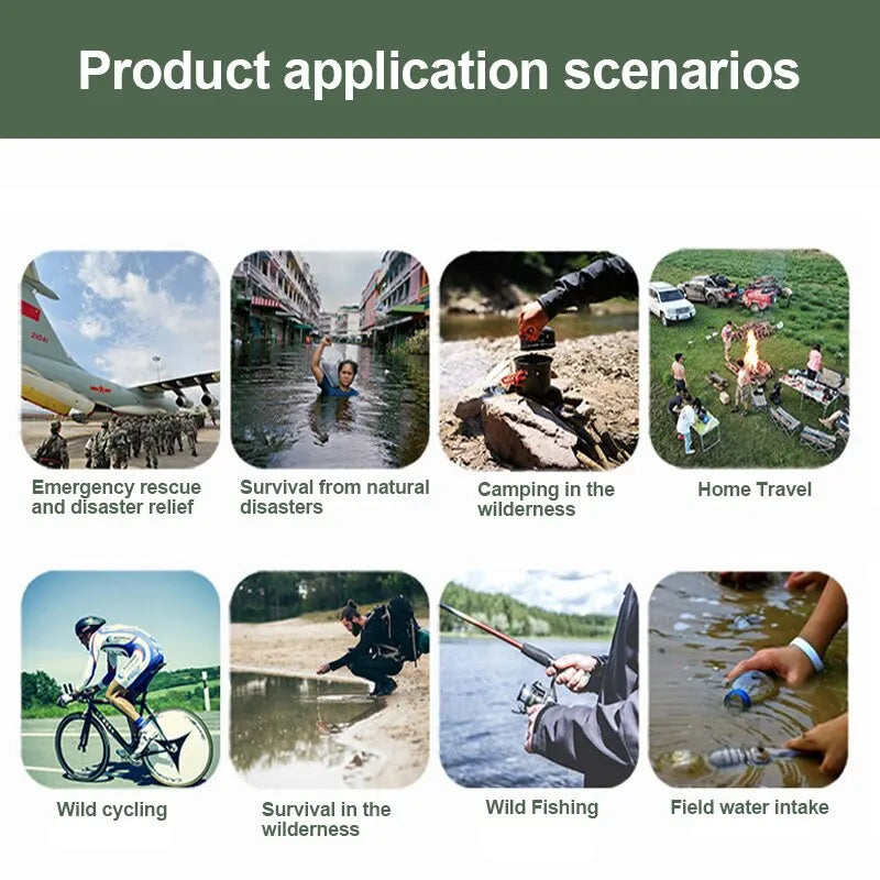 Draagbare Noodwaterfilter - AquaSurvive