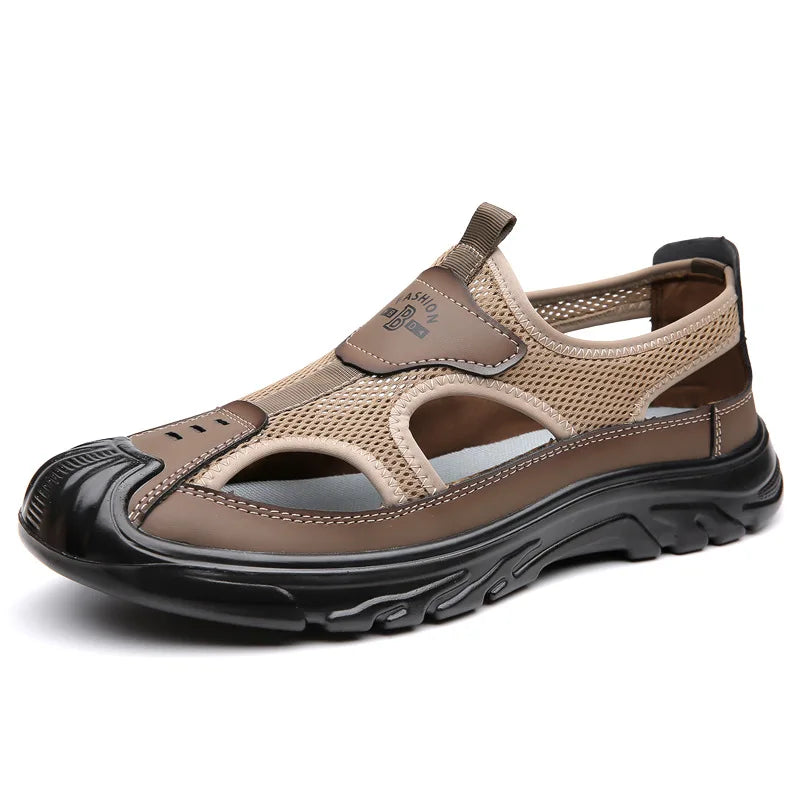 Ademende & Stijlvolle Mesh-Sandalen voor Heren – Leon