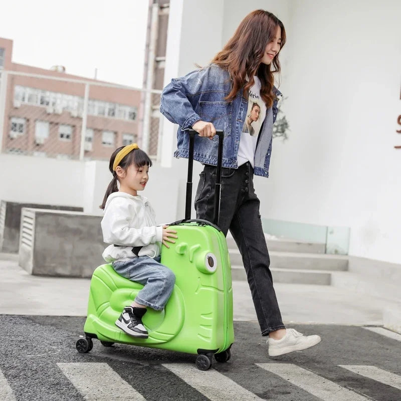 Kinderzitkoffer met Scooterfunctie – Napels