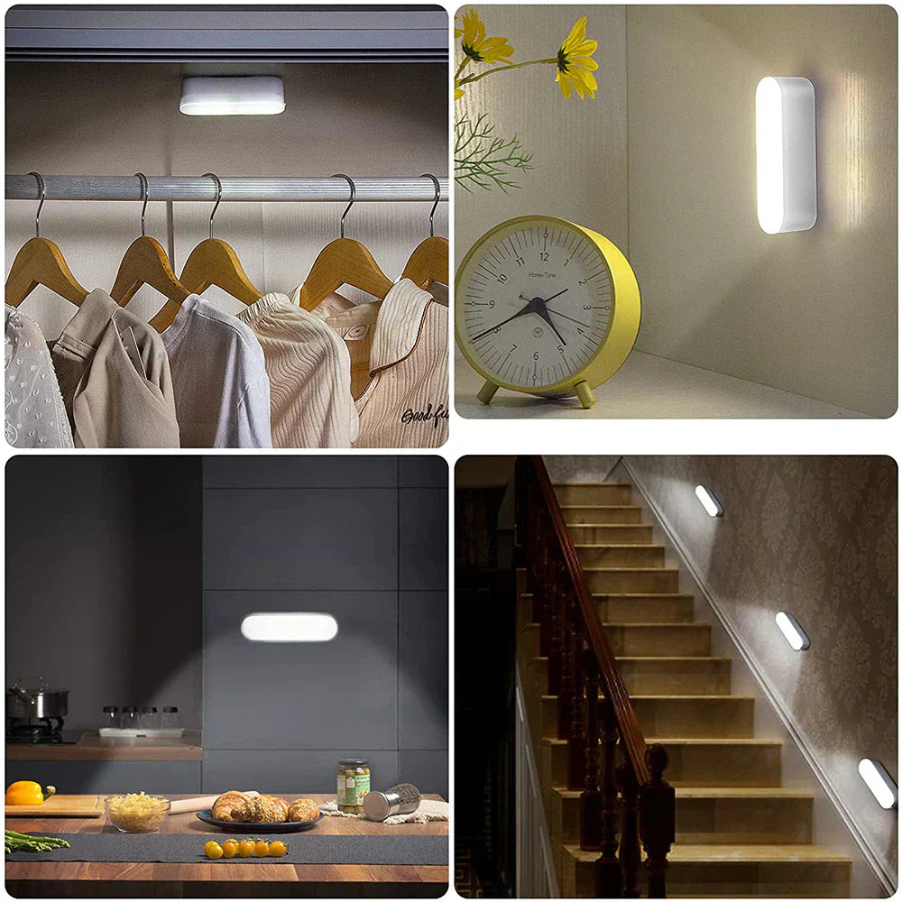 USB Oplaadbare Bewegingssensor Wandlamp - BrightSense