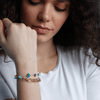 Gelaagde Armband Turkoois & Opaal – Isabelle