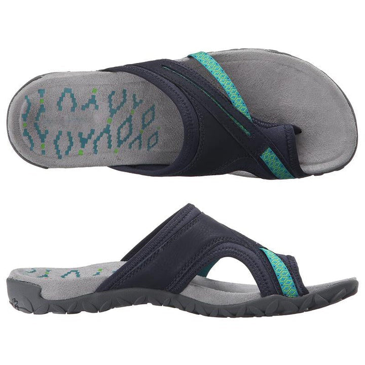 Zomer Dames T-Strap Slippers– Alina