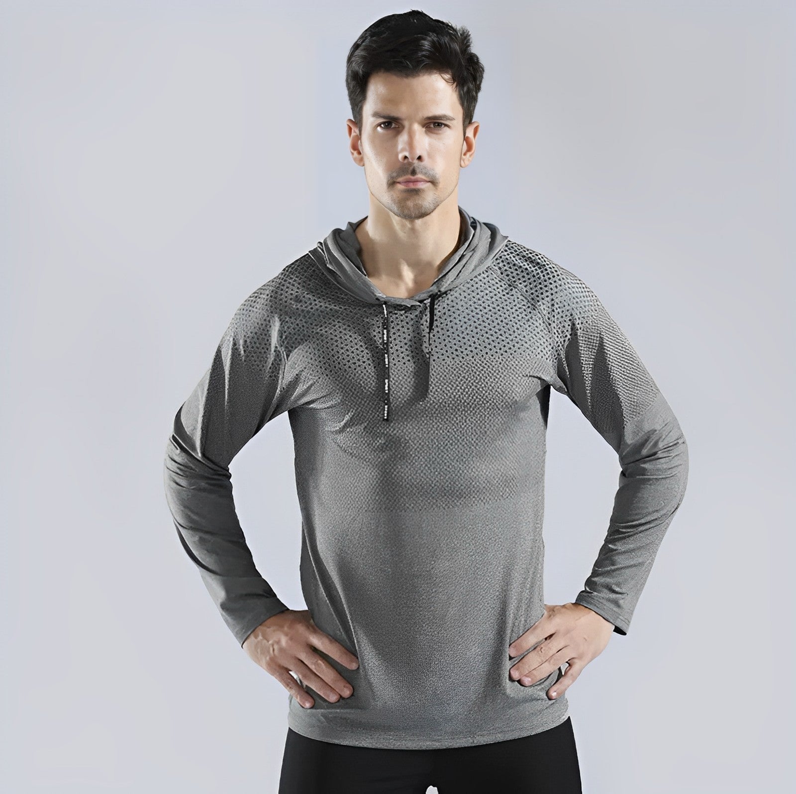 Stijlvol en Comfortabel Fitness-Sweatshirt met Capuchon - Niko