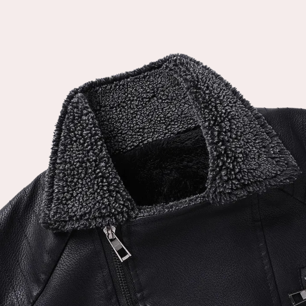 Stoer Heren Motorjack met Functioneel Design - Ronan