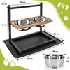 Premium Verhoogd Honden Voederstation - SnackHaven