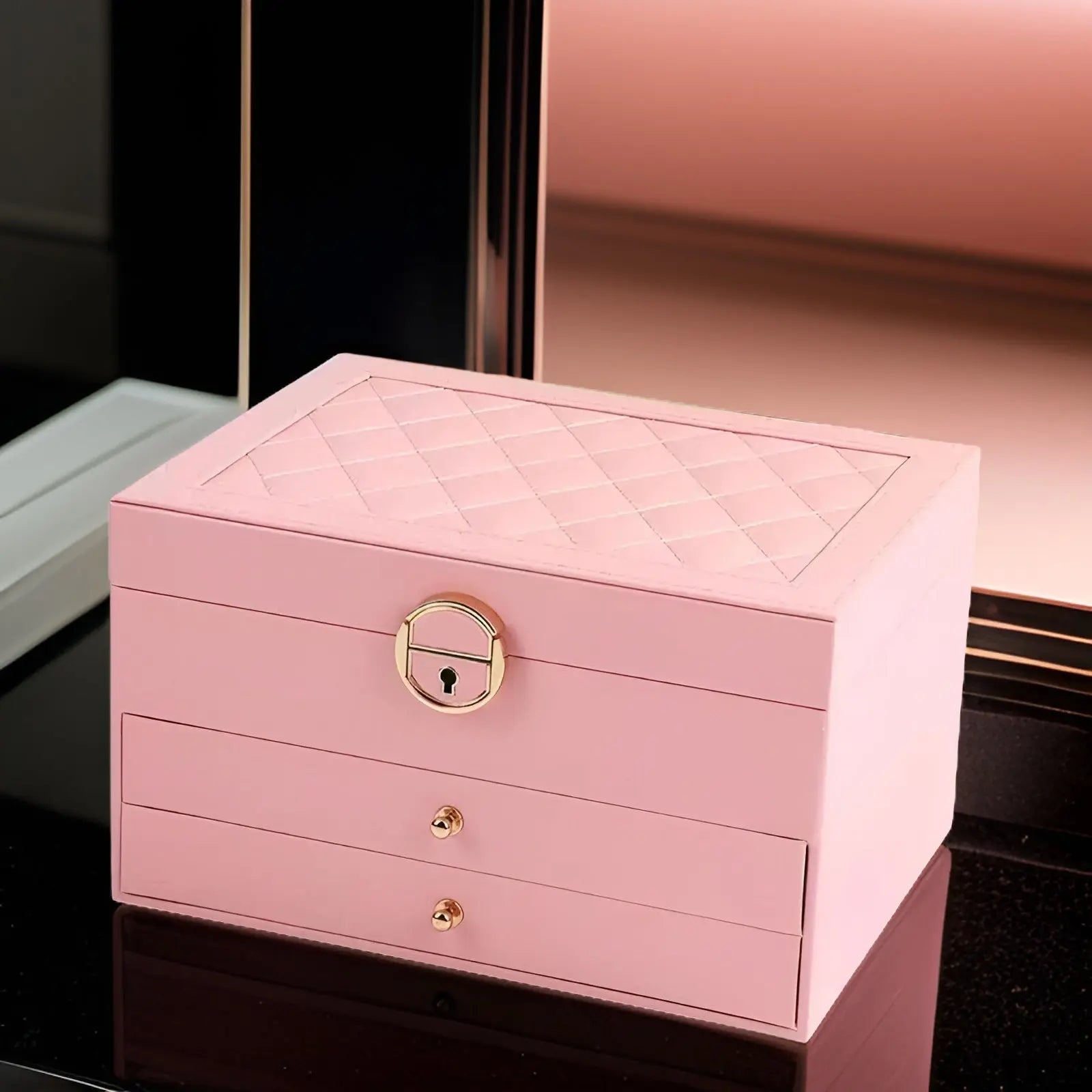 Luxe Meerlaagse Sieradendoos - EleganceBox