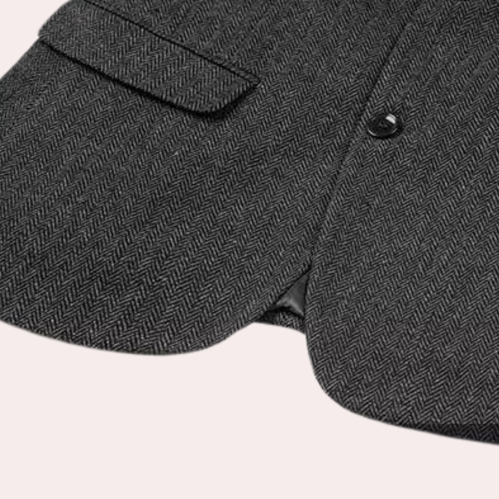 Zakelijk Stijlvol Drie-delig Pak voor Heren - Dorian