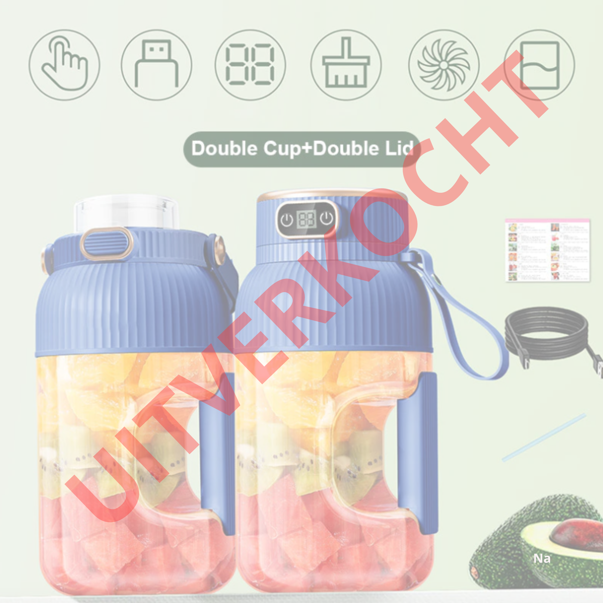 Draagbare Multifunctionele Blender - BlendMate