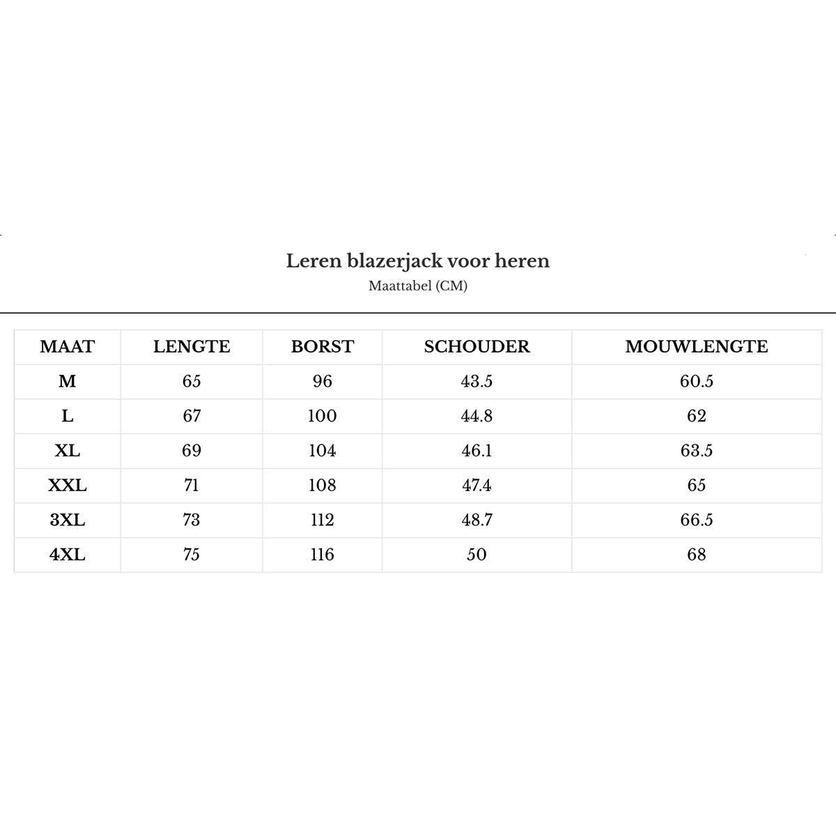 Heren Leren Blazer – Leonardo